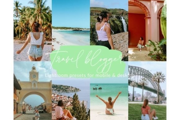 Download Travel Blogger Lightroom Mobile Preset - Blogger Collection