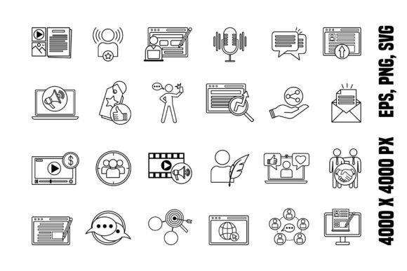 Download Blogger Icons Set - Premium Resources