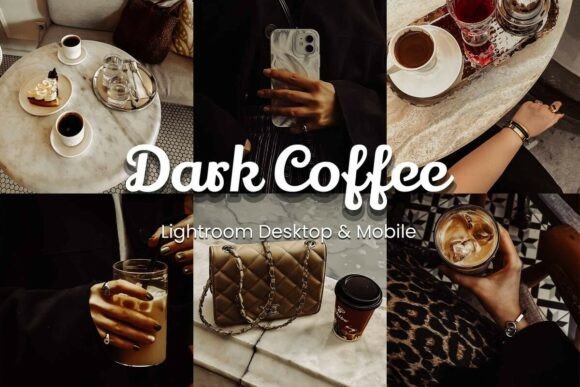 Download 30 Dark Coffee Lightroom Bundle - Premium Resources